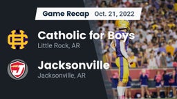 Recap: Catholic  for Boys vs. Jacksonville  2022