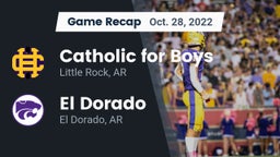 Recap: Catholic  for Boys vs. El Dorado  2022