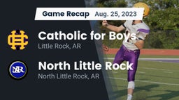 Recap: Catholic  for Boys vs. North Little Rock  2023