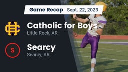 Recap: Catholic  for Boys vs. Searcy  2023