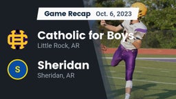 Recap: Catholic  for Boys vs. Sheridan  2023