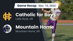 Recap: Catholic  for Boys vs. Mountain Home  2023