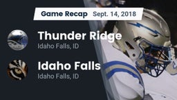 Recap: Thunder Ridge  vs. Idaho Falls  2018