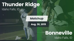 Matchup: Thunder Ridge High S vs. Bonneville  2019