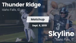 Matchup: Thunder Ridge High S vs. Skyline  2019