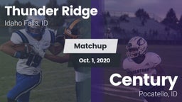 Matchup: Thunder Ridge High S vs. Century  2020