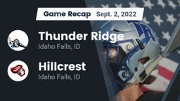 Recap: Thunder Ridge  vs. Hillcrest  2022