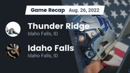 Recap: Thunder Ridge  vs. Idaho Falls  2022