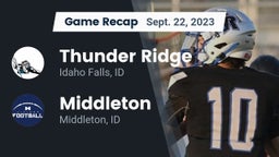 Recap: Thunder Ridge  vs. Middleton  2023