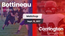 Matchup: Bottineau vs. Carrington  2017