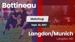 Matchup: Bottineau vs. Langdon/Munich  2017