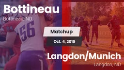 Matchup: Bottineau vs. Langdon/Munich  2019