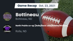 Recap: Bottineau  vs. North Prairie co-op [Rolla/Rock Lake/Rolette/Wolford]  2021