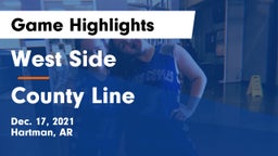 West Side  vs County Line  Game Highlights - Dec. 17, 2021