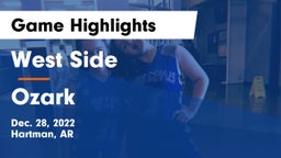 West Side  vs Ozark  Game Highlights - Dec. 28, 2022