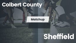 Matchup: Colbert County vs. Sheffield High 2016