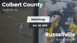 Matchup: Colbert County vs. Russellville  2016