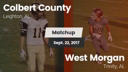 Matchup: Colbert County vs. West Morgan  2017