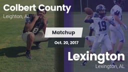 Matchup: Colbert County vs. Lexington  2017
