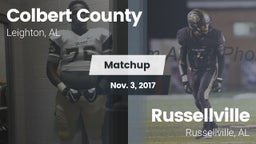 Matchup: Colbert County vs. Russellville  2017