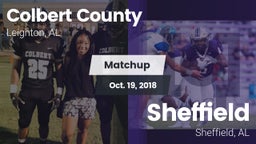 Matchup: Colbert County vs. Sheffield  2018