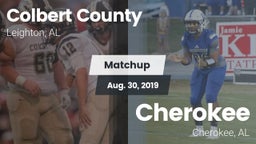 Matchup: Colbert County vs. Cherokee  2019