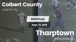 Matchup: Colbert County vs. Tharptown  2019