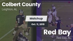 Matchup: Colbert County vs. Red Bay  2019