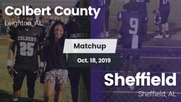 Matchup: Colbert County vs. Sheffield  2019