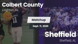 Matchup: Colbert County vs. Sheffield  2020