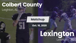 Matchup: Colbert County vs. Lexington  2020