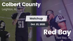 Matchup: Colbert County vs. Red Bay  2020