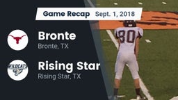 Recap: Bronte  vs. Rising Star  2018