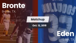 Matchup: Bronte vs. Eden  2018