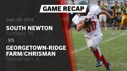 Recap: South Newton  vs. Georgetown-Ridge Farm/Chrisman  2016