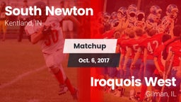Matchup: South Newton vs. Iroquois West  2017