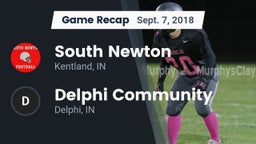 Recap: South Newton  vs. Delphi Community  2018