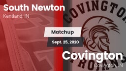 Matchup: South Newton vs. Covington  2020