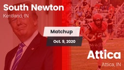 Matchup: South Newton vs. Attica  2020