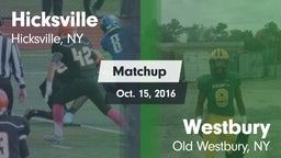Matchup: Hicksville High vs. Westbury  2016