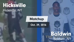 Matchup: Hicksville High vs. Baldwin  2016