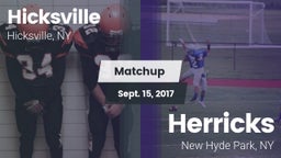 Matchup: Hicksville High vs. Herricks  2016