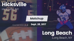 Matchup: Hicksville High vs. Long Beach  2017