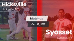 Matchup: Hicksville High vs. Syosset  2017