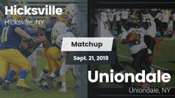 Matchup: Hicksville High vs. Uniondale  2019