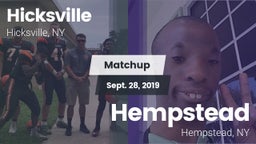 Matchup: Hicksville High vs. Hempstead  2019