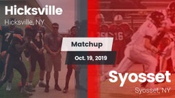 Matchup: Hicksville High vs. Syosset  2019