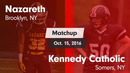 Matchup: Nazareth vs. Kennedy Catholic  2016