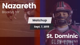 Matchup: Nazareth vs. St. Dominic  2019
