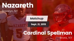 Matchup: Nazareth vs. Cardinal Spellman  2019